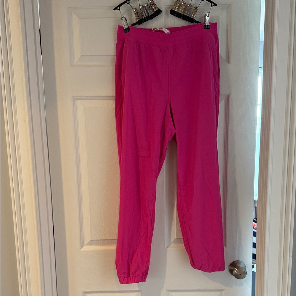 lululemon athletica Bright Pink Jogger Pants